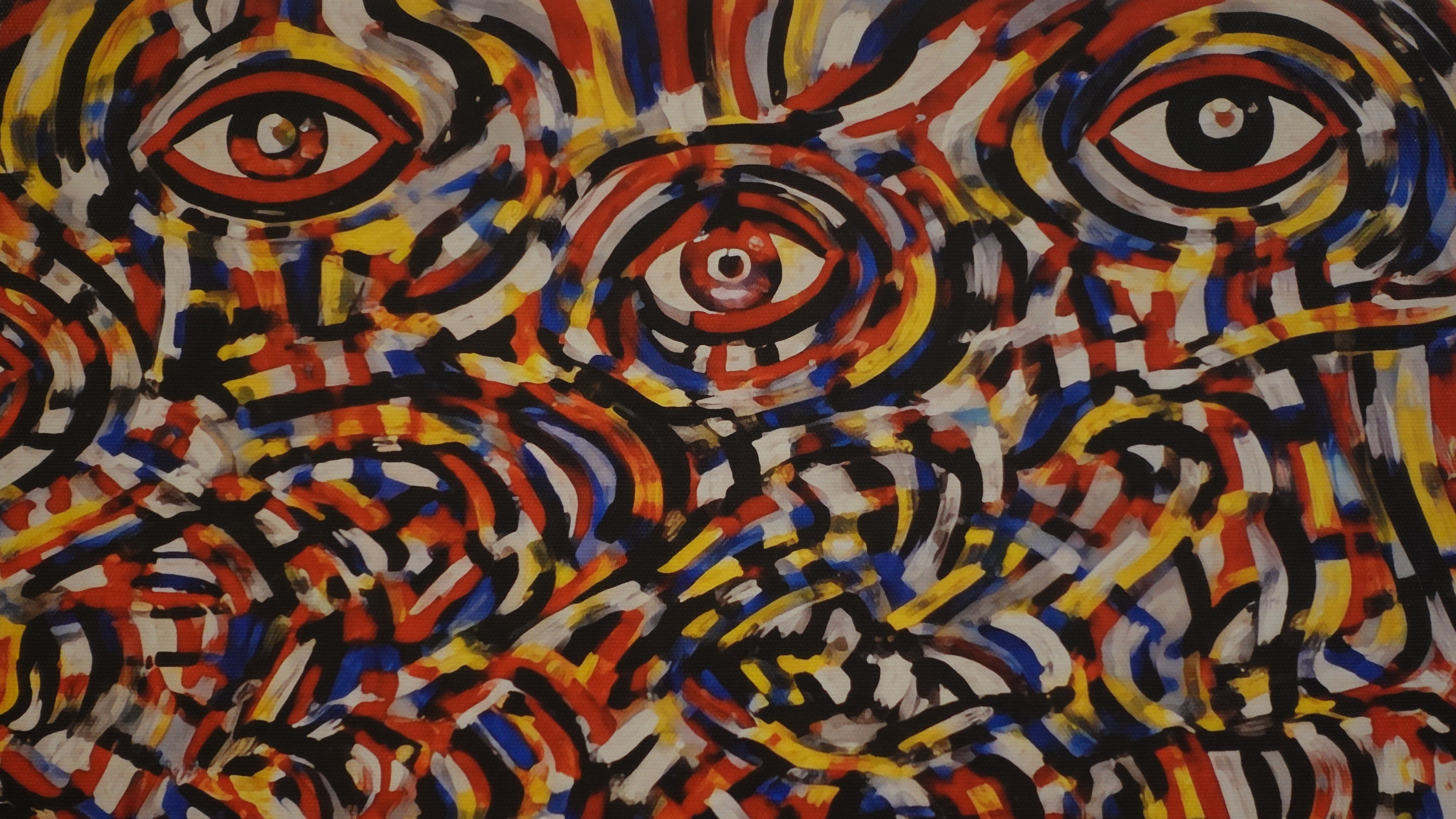 The Eyes of Madness — Limited Edition Canvas Print