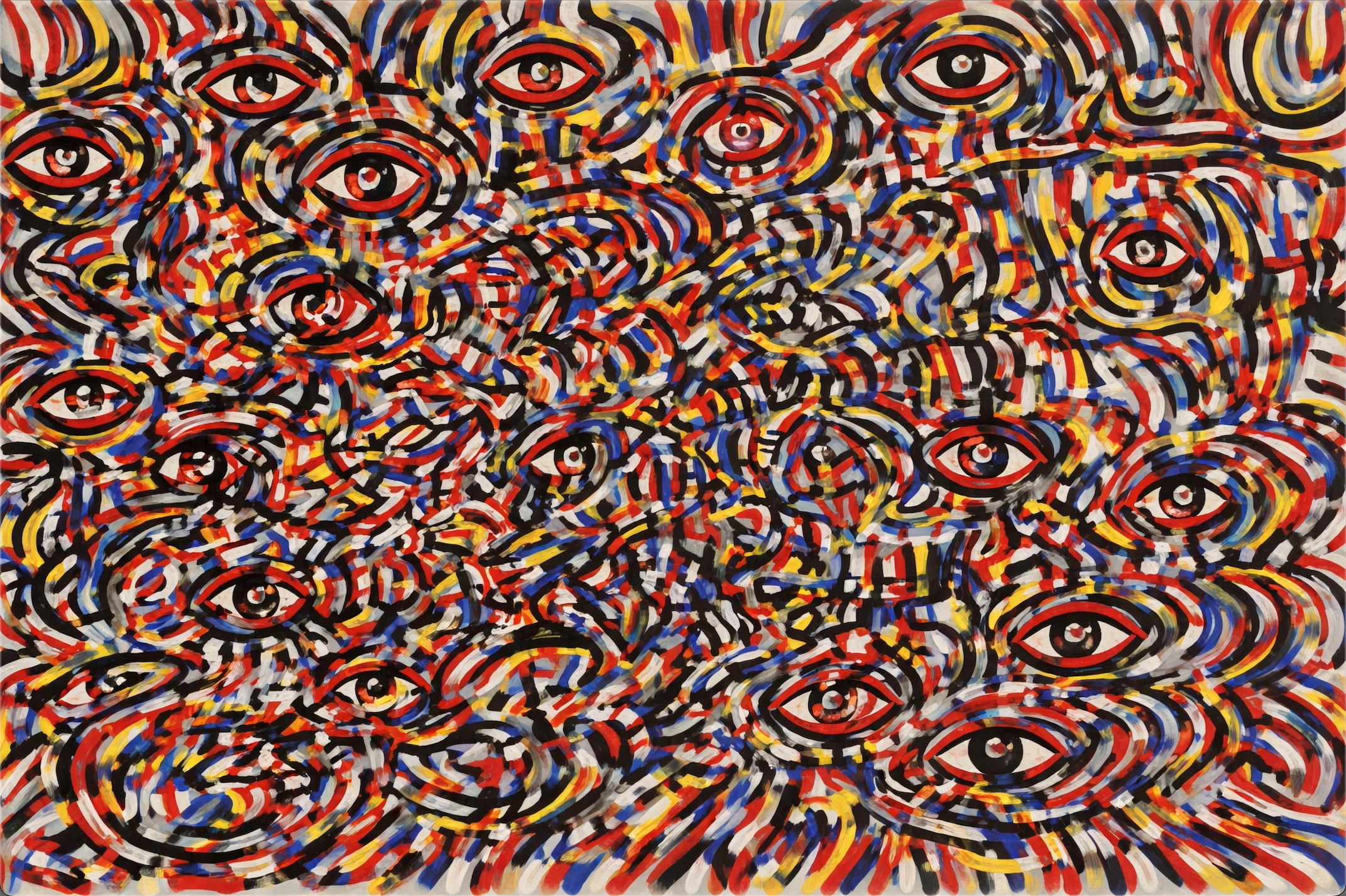 The Eyes of Madness — Limited Edition Canvas Print