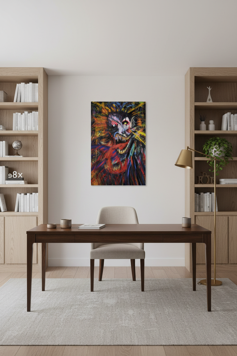 Woodland Beast - Poster Print