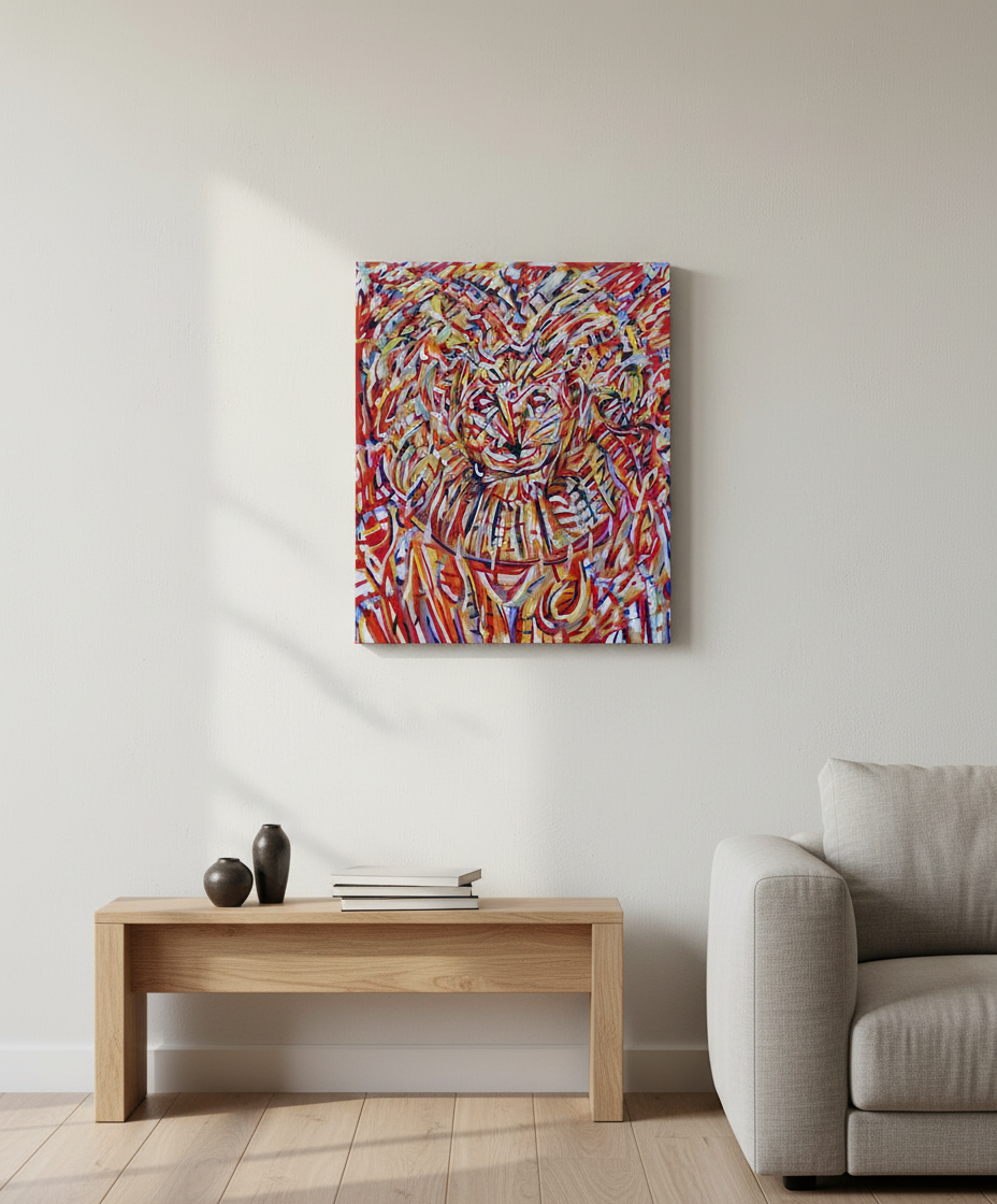 Lion - Original Painting